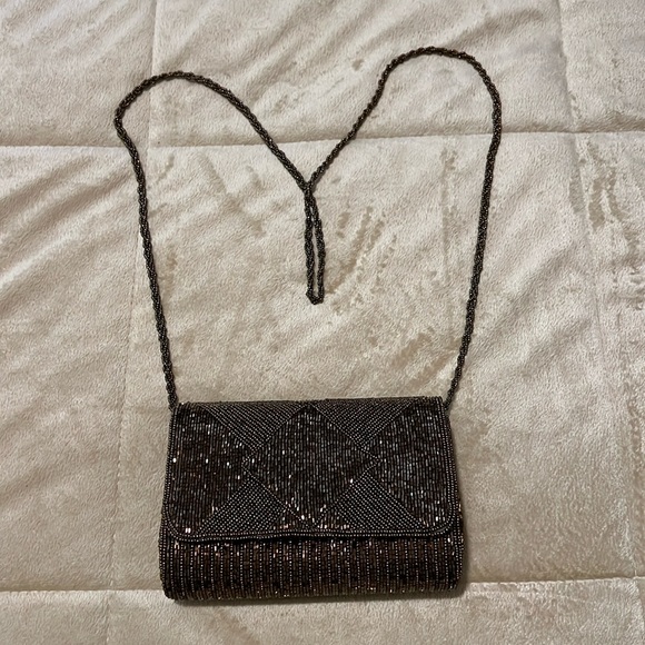Beautiful Copper Beaded Clutch - Picture 3 of 5